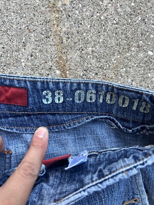 Vintage Vtg Marithe Francois Girbaud Jeans Mens 38 Black Baggy