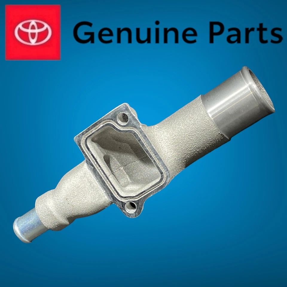 88 - 92 TOYOTA PICKUP 3.0L ENGINE COOLANT RADIATOR HOUSING WATER OUTLET OEM NEW - Image 4 of 4