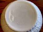 Vintage F T D 1975 Milk Glass Flower Planter Candy Dish Bark Pattern 7” — photo 3