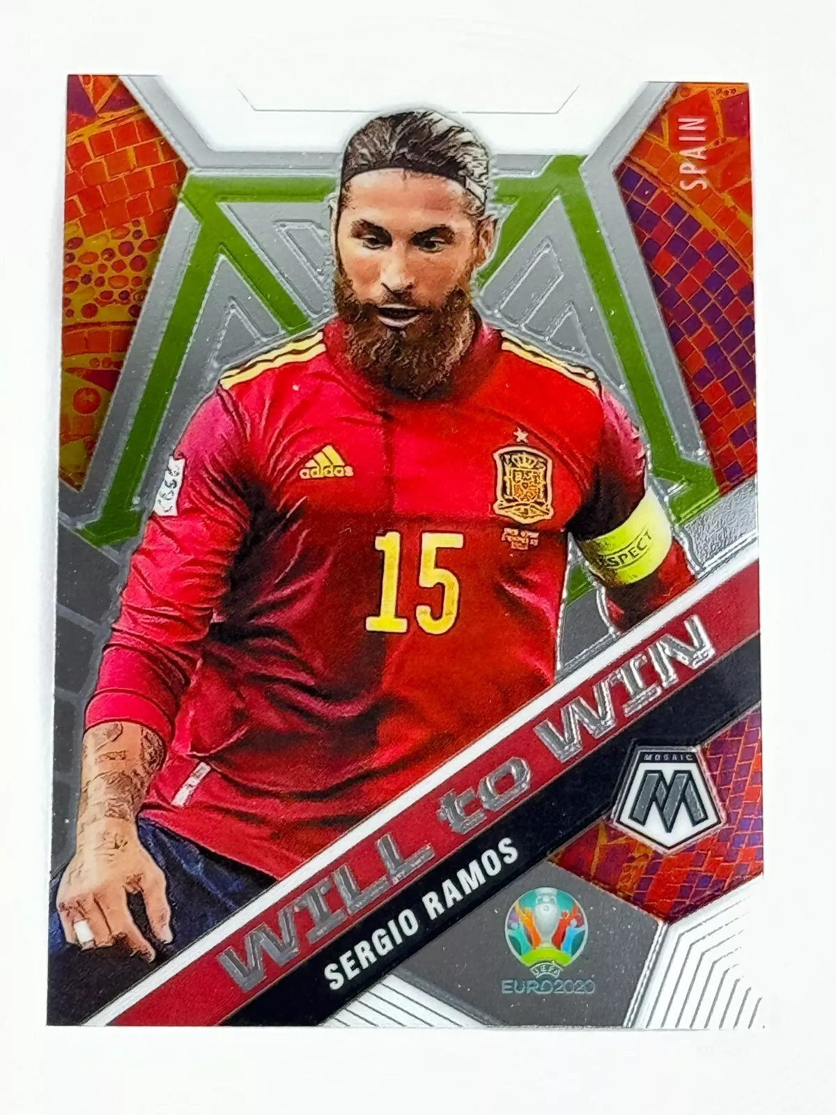 Sergio Ramos trading card