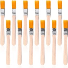 Set of 12 five inch versatile brushes with wooden handle Fast Shipping