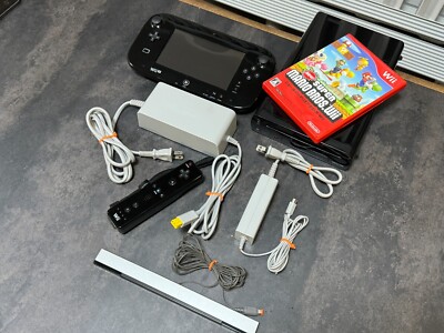 Wiiu黒32GB WiiU Game Console 32GB (WiiU) – J2Games