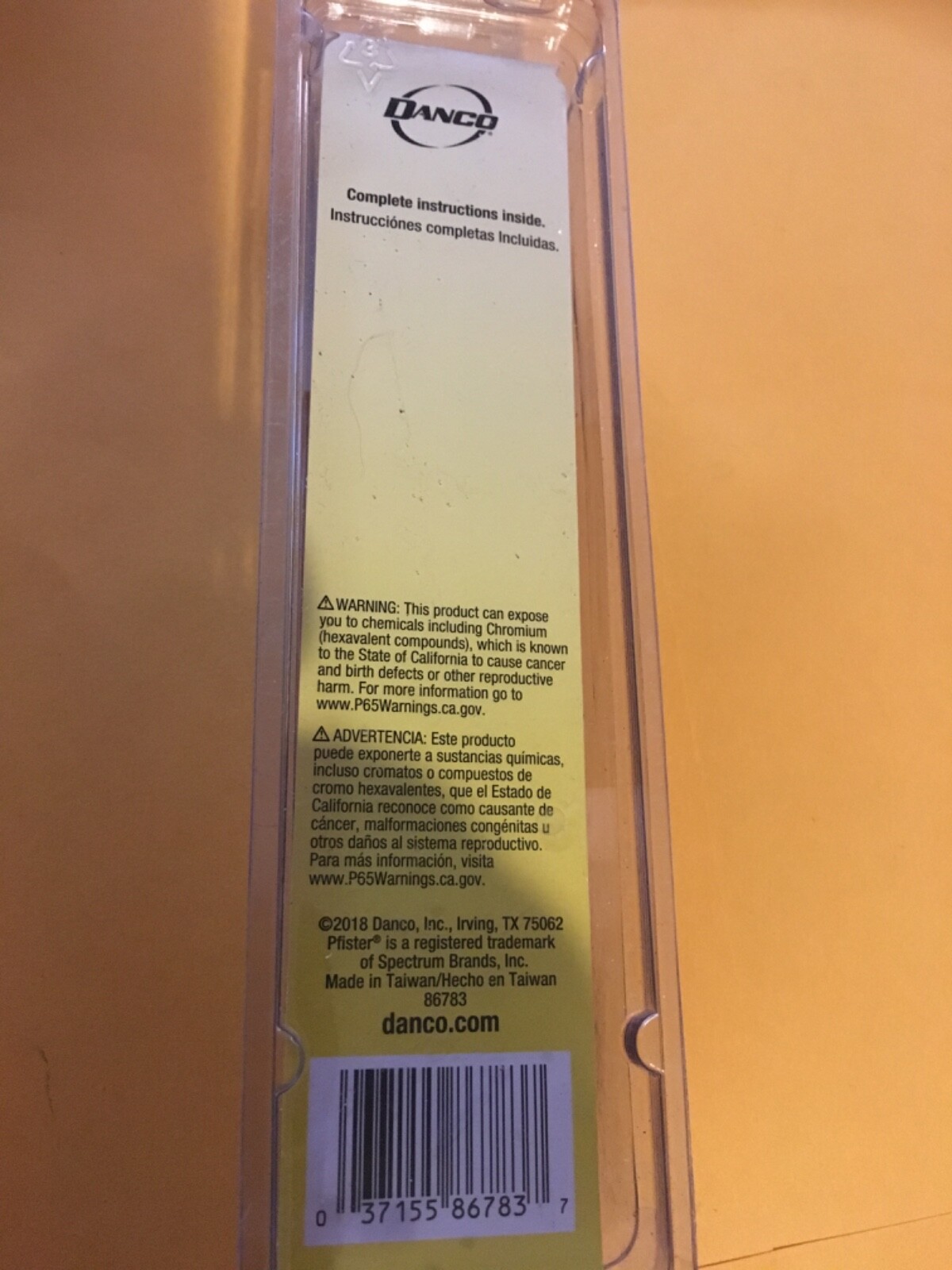 Danco 86783 6" PopUp Ball Rod Assembly for Price Pfister Lavatory