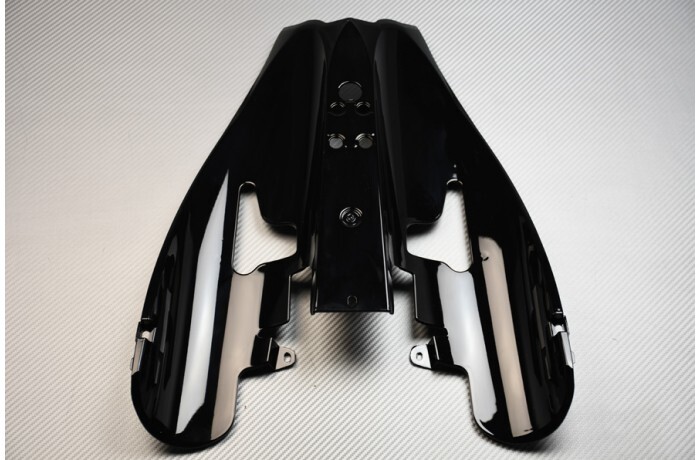 Carena posteriore YAMAHA R1 noir mat avec fixations d'origine préservées