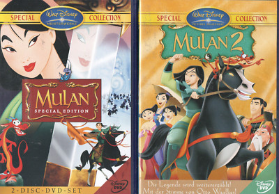 Walt Disney: Mulan 1 & 2 (Special Collection) 3 DVDs