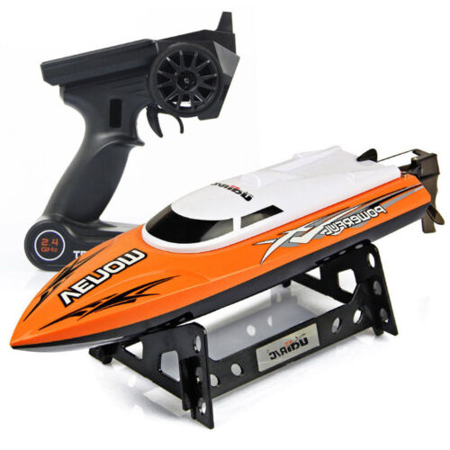 High Speed Remote Control Boat Black, Barco Bote a Control Remoto Alta Velocidad - Picture 1 of 9