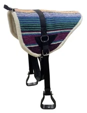 Showman Navajo Serape Design Bareback Saddle Pad