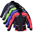 Men's Motorcycle Motorbike Jacket Waterproof Textile CE Armoured Reflectors