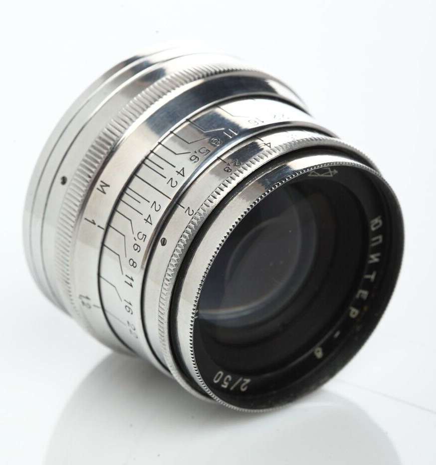 JUPITER 8 lens CLEAN 50mm f2.0 M39 mount Leica M Portrait Rangefinder