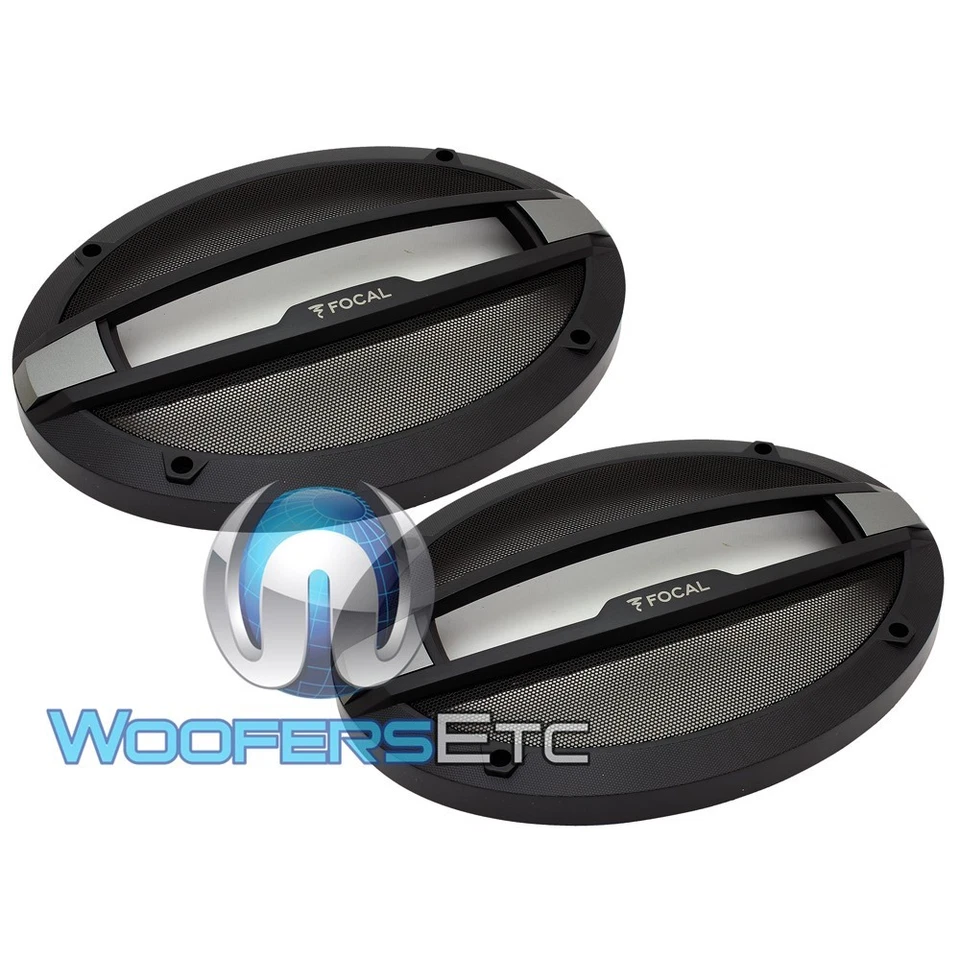 ALTAVOCES COAXIALES 320W MAX 3 VÍAS TWEETERS INTEGRADOS AUDITOR FOCAL R-690C COCHE 6"X9" Foto 4 de 4