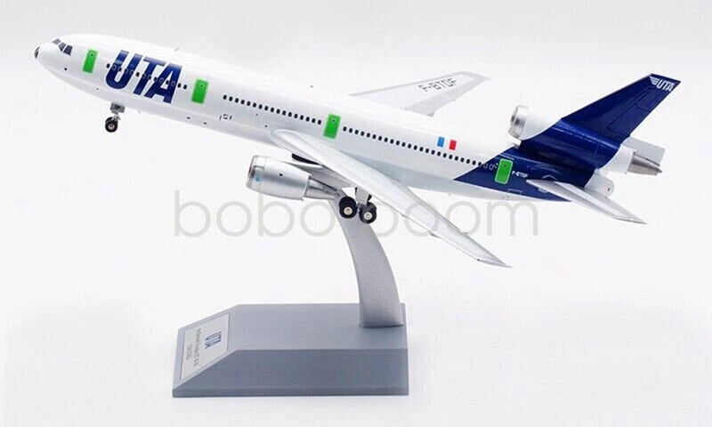 InFlight UTA McDonnell-Douglas DC-10 F-BTDF Diecast 1:200 Aircraft Model Toy Foto 3 de 4
