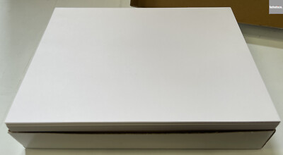 500 Blatt A4 brillantweiß gewebt 100 g/m² Druckerpapier ohne Wasserzeichen Stapel