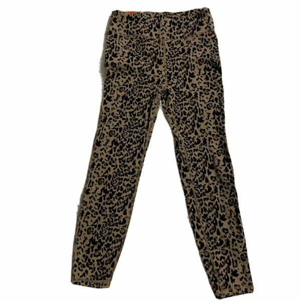 Estampado de Leopardo Leggings Negro 100% algodón para mujeres