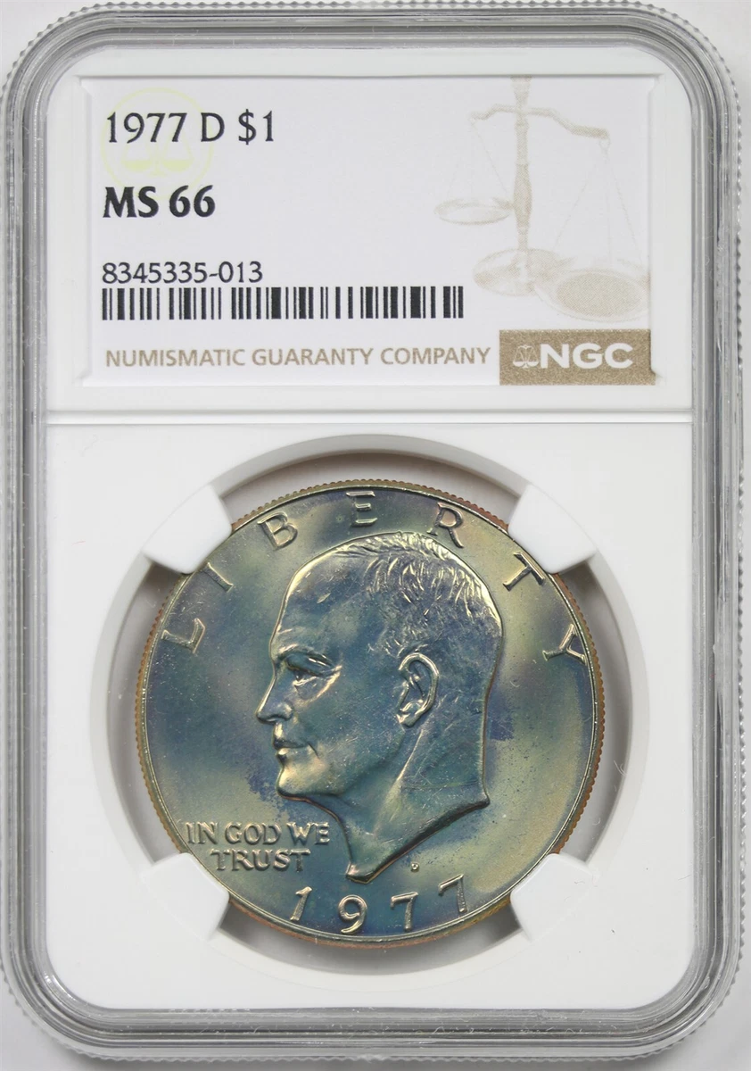 MS 66 Graded Eisenhower Dollars 1971-1978 for sale | eBay