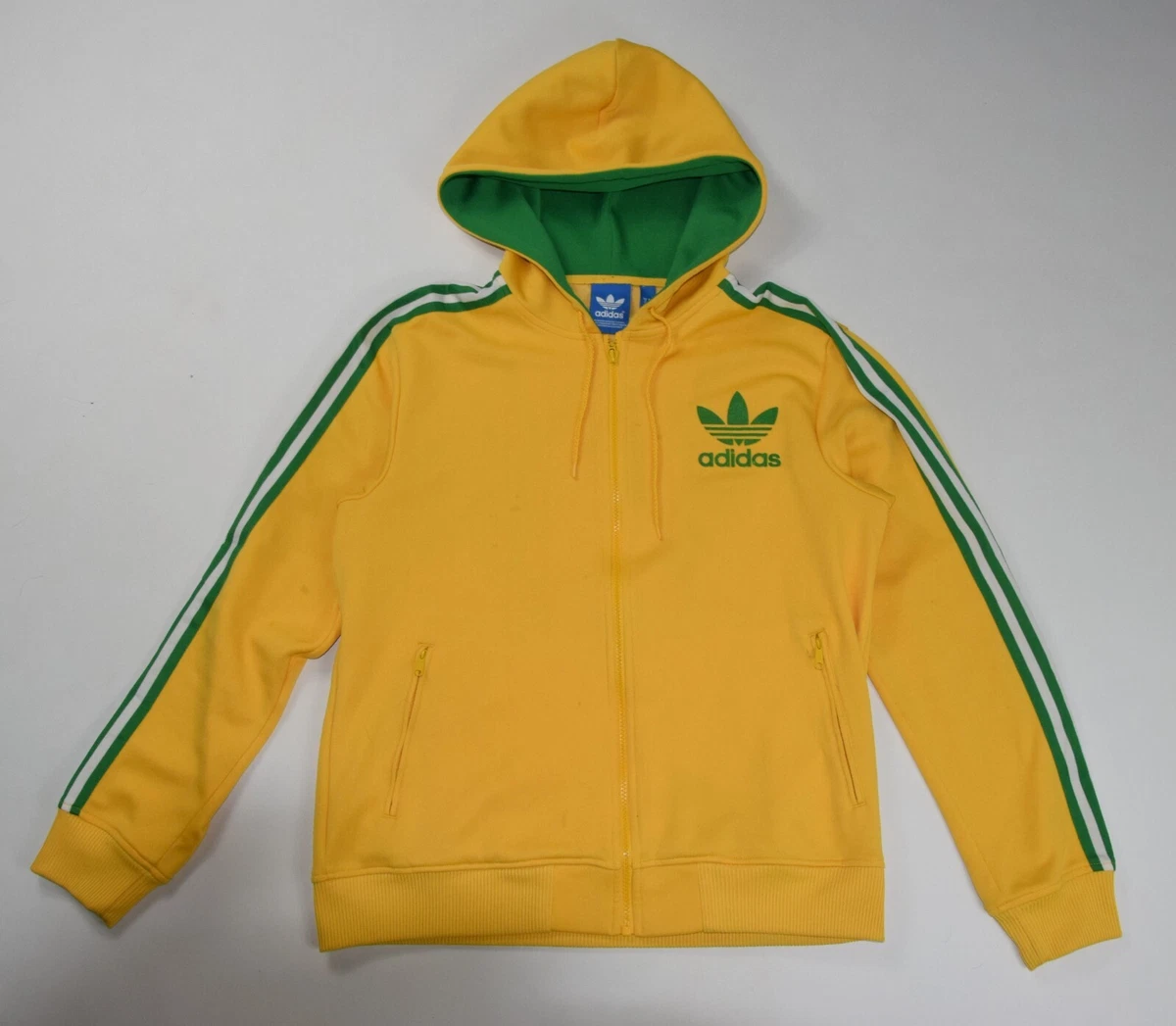 Adidas firebird shop yellow