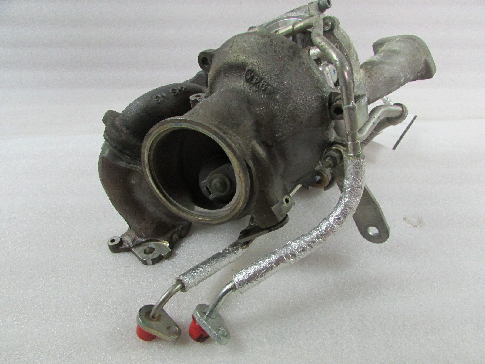 Ferrari California T, RH, Right Exhaust Manifold and Turbo, Used, P/N 317017