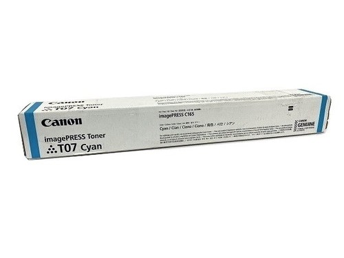 Genuine Canon 3642C001AA (T07) Cyan Toner Cartridge Factory Sealed Perfect Box - Afbeelding 3 van 15