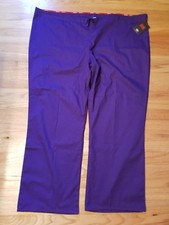Dickies Scrubs Pants Unisex fit EDS Drawstring Pant Uniform womens 4XL purple
