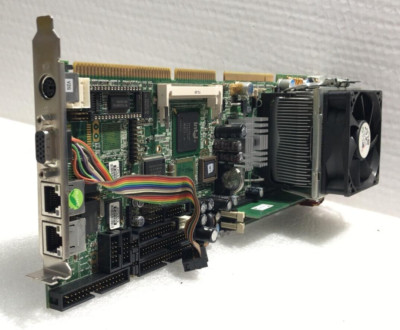   AXIOMTEK SBC81822 CPU CARD 4-478 FULL SIZE PENTIUM W/ PROCESSOR & MEMORY CARD