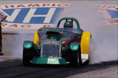 Blechschild 573097 Drag Racing Chrysler Roadster A4 12x8 Alu