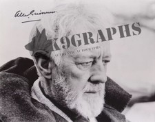 Sir Alec Guinness Star Wars Obi Wan Kenobi OB1 Autograph SIGNED 8x10 K9 SWAU COA