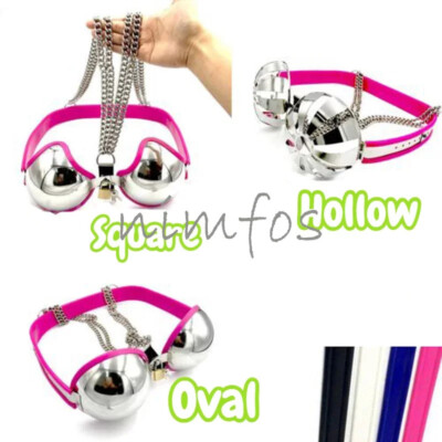 Stainless Steel Chastity Bra Device Breast Protection Chastity Belt Lockable 