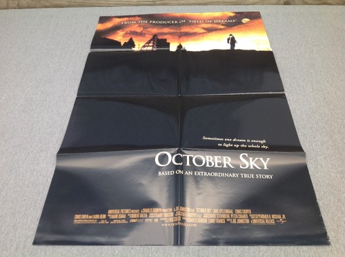 1998 October Sky Original Movie House Full Sheet Poster