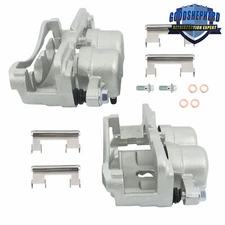 For Chevy Silverado GMC Sierra 1500 2500 Front LH & RH Brake Calipers w/ Bracket