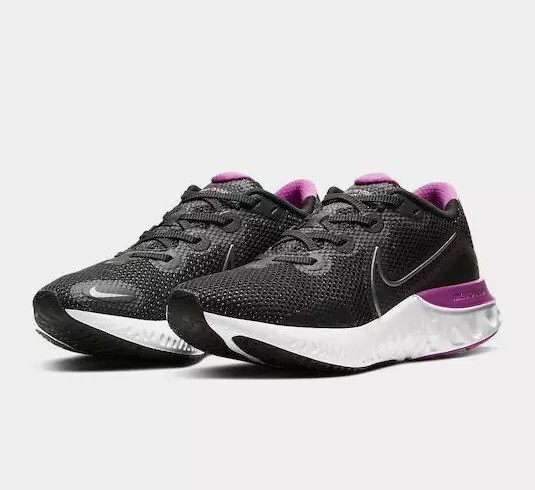 Nike Renew Run Black Pink White CK6360-004 Size Women's Youth