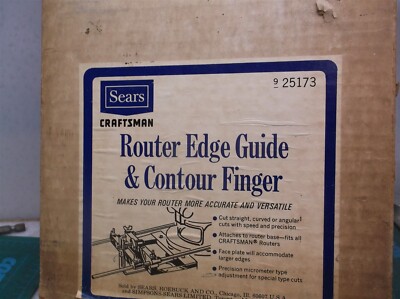 Sears Craftsman Router Edge Guide and Contour #925173 | eBay