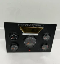 Lot of Armorit 665 AMG Gauges Fuel, Oil, Volts, Temp, Speedometer For Parts