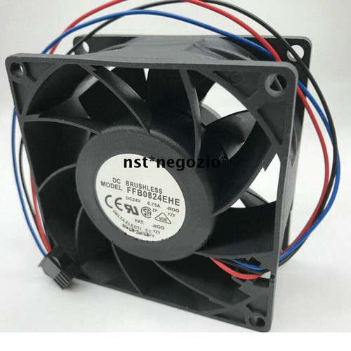 1PCS New Delta FFB0824EHE Inverter Cooling Fan 8038 DC24V 0.75A 8CM 4Pin - Picture 4 of 4