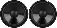 (2) 12 Woofer Speakers.subwoofer Bass Driver.home Audio 8 Ohm.replacement. (2) 12 Woofer Speakers.subwoofer Bass Driver.home Audio 8 Ohm.replacement.