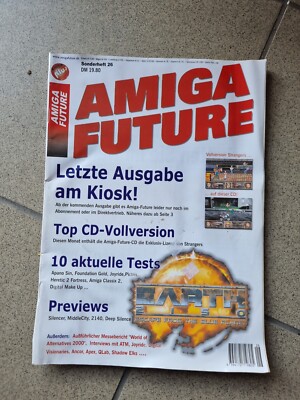 Zeitschrift AMIGA FUTURE mit CD