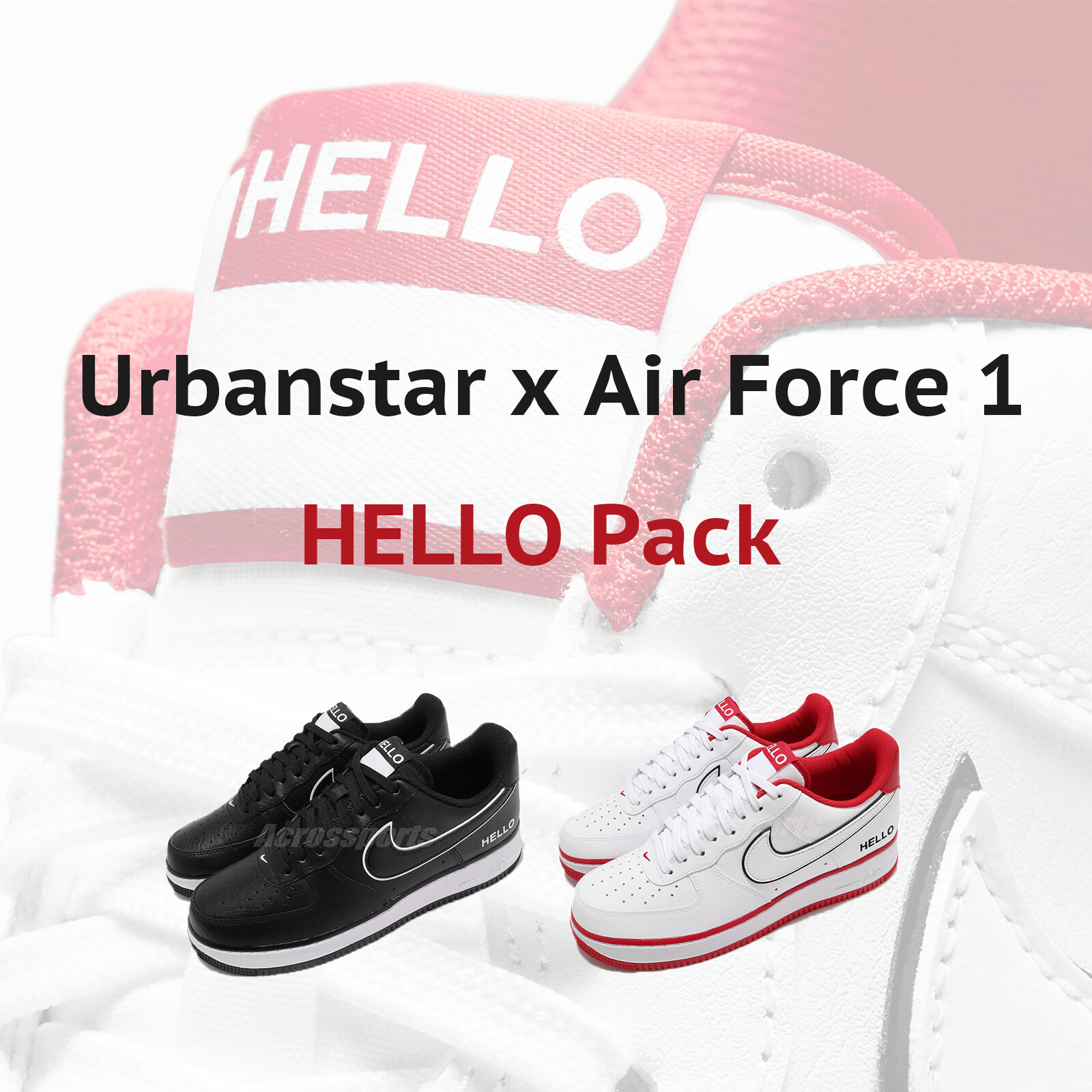 nike air force 1 hello