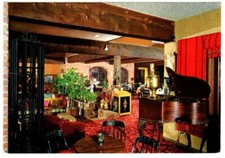 1980's Pomegranate Inn, dining room, Aspen CO postcard [f135