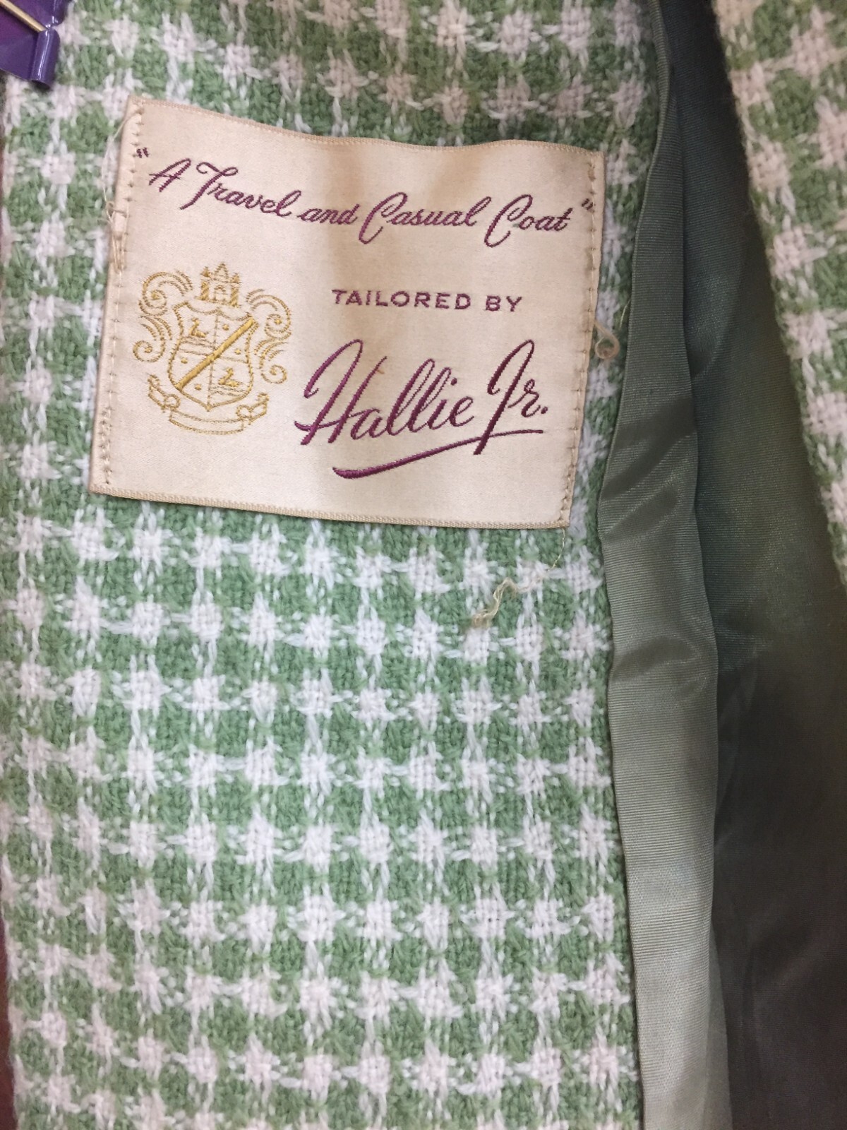 COAT CUSTOM MADE - TAILORED BY HALLIE JR NYC - image 3