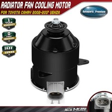 Left Driver Radiator Fan Cooling Motor for Toyota Camry Venza Scion 163630H010