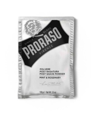 Proraso Post Shaved Powder Mint And Rosemary In Bag 100 Gr