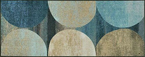 Gepunktete Tür- & Bodenmatten für den Waschraum