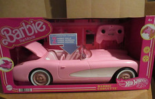 2023 BARBIE THE MOVIE, RC PINK CORVETTE...NEW IN BOX