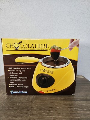 Excalibur 449 Chocolatiere Electric Chocolate Maker Melting Pot | eBay