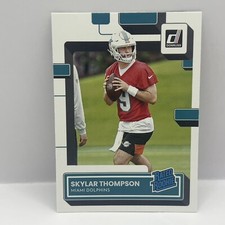 2022 Panini Donruss Football Skylar Thompson Rated Rookie #375 Miami Dolphins
