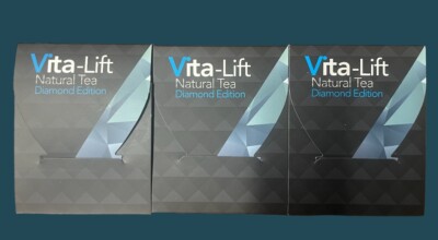 3 Packs    Vita-Lift Natural Tea Diamond Edition Expired AUGUST - 27