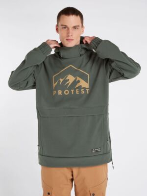 Mens Protest PRTCOMO Ski Board Jacket- Hunter Green