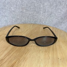 Ralph Lauren Black Plastic Eyeglasses 140mm Retro Style With Case