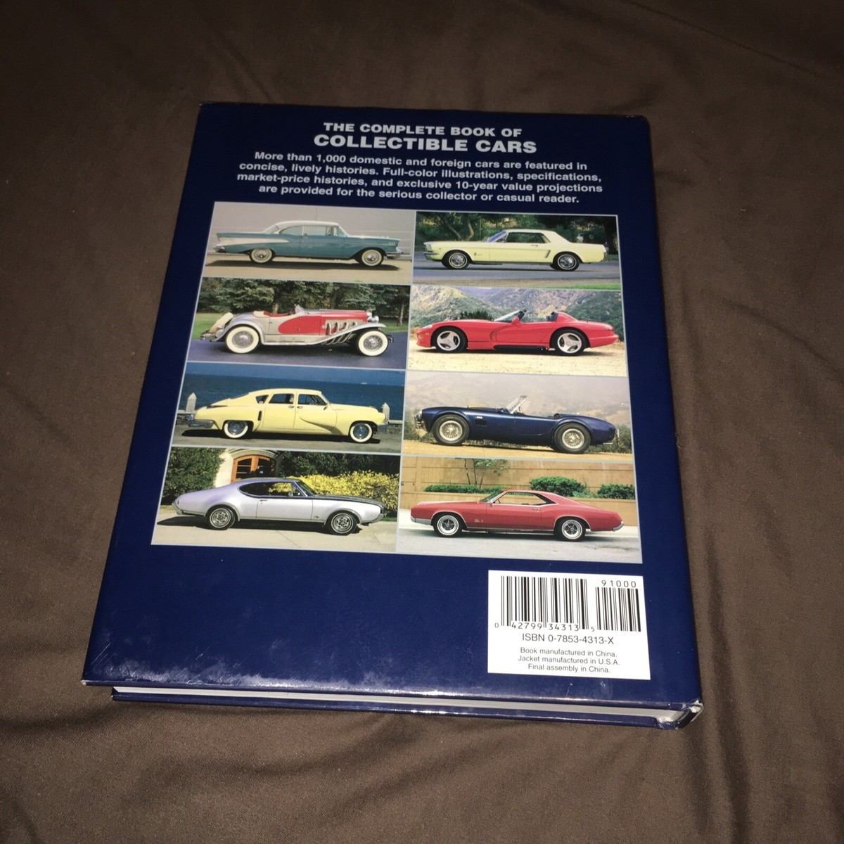 The Complete Book of Collectible Cars 70 Years of History 1930