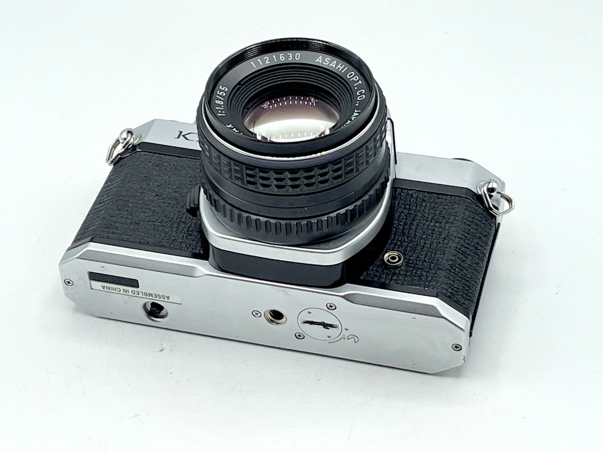 Pentax K1000 35mm SLR Camera Kit w/ 55mm Manual Focus Lens