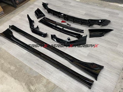 For Honda Accord 2021-2022 Front Lip Rear Diffuser Cover Side Skirt Body kit - Picture 22 of 22
