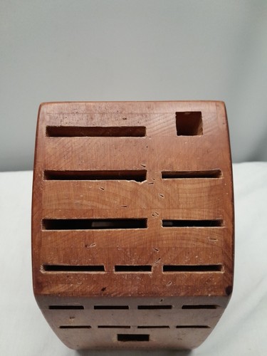 Calphalon 18-Slot Wood Knife Block Storage Organizer - Picture 2 of 11